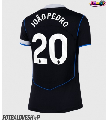 Chelsea Joao Pedro #20 Dámské Alternativní Dres 2025-26 Krátký Rukáv